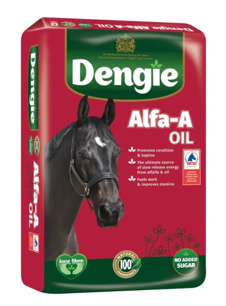 Dengie ALFA-A Oil 20 kg - sieczka dla koni z dodatkiem oleju