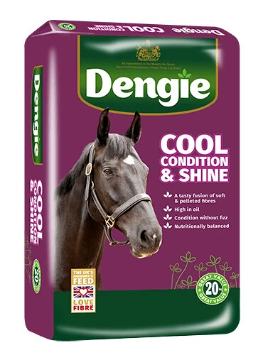 Dengie Cool Condition & Shine 20 kg - sieczka dla koni wspierająca przyrost masy mięśniowej