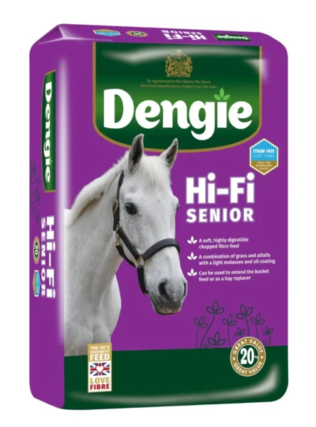 Dengie HI FI Senior 20 kg - sieczka dla koni starszych